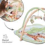 Lorelli podloga za igru Safari Friends Elephant Pink 93 x 93 cm | shoptok.hr