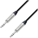 5 STAR BVV 0300 klinker avdio priključni kabel [1x klinken vtič 6.3 mm (stereo) - 1x klinken vtič 6.3 mm (stereo)] 3 m črna, (20519378)