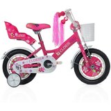  bicikl za devojčice 12" cloris roze, 2g+ | ePonuda.com