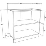 MID.YOU KUHINJSKA SPODNJA OMARICA | Shoptok.si