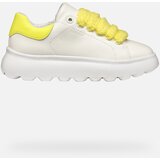 Geox White Girls Puffypop Sneakers - Girls | Shoptok.si