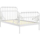Furnova Raztegljiv posteljni okvir bel kovinski 80x130/200 cm, (21935345) | Shoptok.si