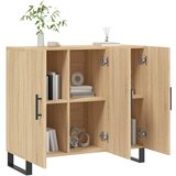  Komoda boja hrasta sonome 90x34x80 cm od konstruiranog drva | Eponuda.com