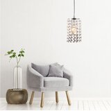 Toolight kristalno srebrna stropna svjetiljka APP730-1CP | shoptok.hr