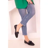 Soho Black Women's Flats 18093