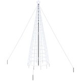  LED božićno drvce EKENAS 400 cm 800 LED lampica Hladna bijela | shoptok.hr