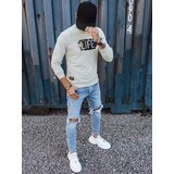 DStreet Bluza męska z nadrukiem beżowa | shoptok.hr