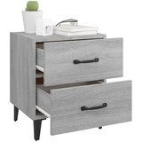  Nočna omarica 2 kosa siva sonoma 40x35x47,5 cm, (20731116) | Shoptok.si
