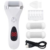 INF USB polnilna električna pilica za pete z 3-stopenjskim vrtanjem in LED zaslonom White, (5000283913) | Shoptok.si