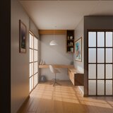  Brilagi - Visilica na sajli WABI SABI 1xE27/40W/230V, prečnik 35 cm, bela | Eponuda.com