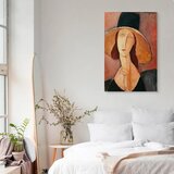  Slika - Amedeo Modigliani – Portrait of Jeanne Hebuterne in a Large Hat 40x60 Standard | shoptok.hr