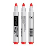 Marker permanent OFFICE MARKET okrugli vrh 4mm crveni | Eponuda.ba