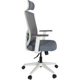 MID.YOU Vrtljivi Stol Captivo Base W, Siva | Shoptok.si