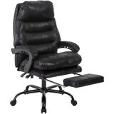 MID.YOU PISARNIŠKI STOL kovina, tekstil črna | Shoptok.si