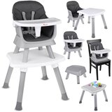  Dječja stolica za hranjenje 6-u-1 – multifunkcionalni set ZA5664 | shoptok.hr