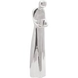 vidaXL Srebrna Skulptura 10x16x49 cm Aluminij, (22048751) | Shoptok.si