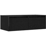 TV ormarić s LED svjetlima crni hrast 75x35,5x25 cm | Eponuda.ba