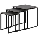 Livetastic SET MIZIC, 50/55/50 cm črna | Shoptok.si
