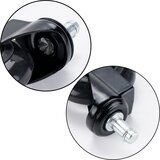  Rubber Wheel For Chair Transparent Silent 1 Pcs | shoptok.hr
