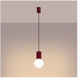 Nice Lamps Bordo rdeča viseča svetilka s steklenim senčilom ø 12 cm Orbital – | Shoptok.si