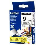 Brother TZEN221 9mm BLACK ON WHITE NON | shoptok.hr