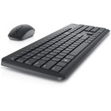 DELL OEM KM3322W Wireless US tastatura + mis crna Cene