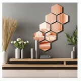 WALLXPERT dekorativno ogledalo Ozgl525 rose gold | Eponuda.com