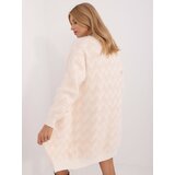 Wool Fashion Italia Cardigan-AT-SW-2340-A.00-light beige | Shoptok.si