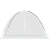  Komarnik Mongolia s vratima 220 mrežasti bijeli 200x180x135 cm | shoptok.hr