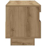 TV ormarić s LED svjetlima umjetnički hrast 100x35x40 cm | Eponuda.com