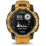 Garmin pametni sat Instinct 3 45 mm Solar, sivi, remen intenzivno žute boje (Limited Edition) | shoptok.hr