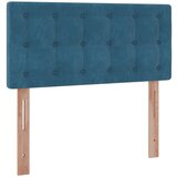 vidaXL okvir kreveta s madraca tamnoplavi 100x200cm baršunasti | shoptok.hr