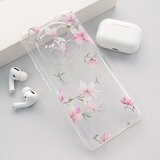 Nanobit Maska za Honor Magic 7 Lite/ X9c 5G Print Pink Mangolia Flowers Cene