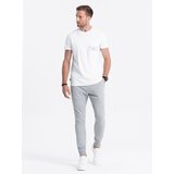 Ombre Men's sweatpants in pleasant knit fabric - black Cijene