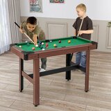  Drvena bilijarska stolna s 2 štapa, 2 kredom, trokutom i kistom | shoptok.hr