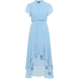DreiMaster Vintage Obleka svetlo modra / bela