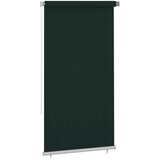  Vanjska roleta za zamračivanje 120 x 230 cm tamnozelena HDPE | Shoptok.si