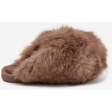 Boto Fur Ladies Slippers Brown Iseline | shoptok.hr