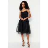 Trendyol Dress - Black - Skater Cene