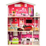 ECO TOYS Velika drvena kućica za lutke s liftom - Malibu residence | shoptok.hr