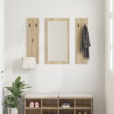 vidaXL Vješalica za kapute na zidu sonoma hrast 96 x 1.5 x 90 cm | shoptok.hr