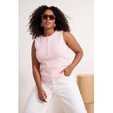 Trendyol Ženska majica TBBSS26CV00017, Roze Cene