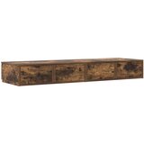  Ladice za krevet Dimljenog hrasta 120x36 5x16 5 cm Konstruirano drvo | shoptok.hr