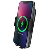 Prio Fast Charge bežični auto punjač 15W (USB C) crni Cijene