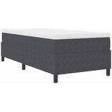  s opruga kutije Tamno siva i bijela 90 x 190 cm | shoptok.hr
