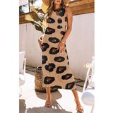 Fenzy Maxi Obleka Z Leopardjim Potiskom, Leopard Cene