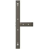 Noge za klub stolić T-oblika 2 kom Crne 70x25x(42-43) cm Čelik | shoptok.hr