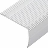  Profili za rubove stepenica 10 pcs Srebrno 67 x 3.5 x 3 cm | shoptok.hr