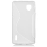  S silikonski ovitek LG E460 L5 II bel Cene
