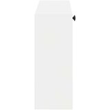  Ormar za cipele na zidu ALKMAAR 71 x 17 x 43 cm - Bijela visokog sjaja | shoptok.hr